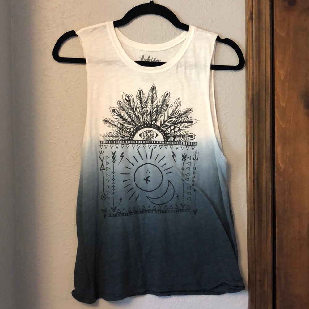 Ombré muscle tee